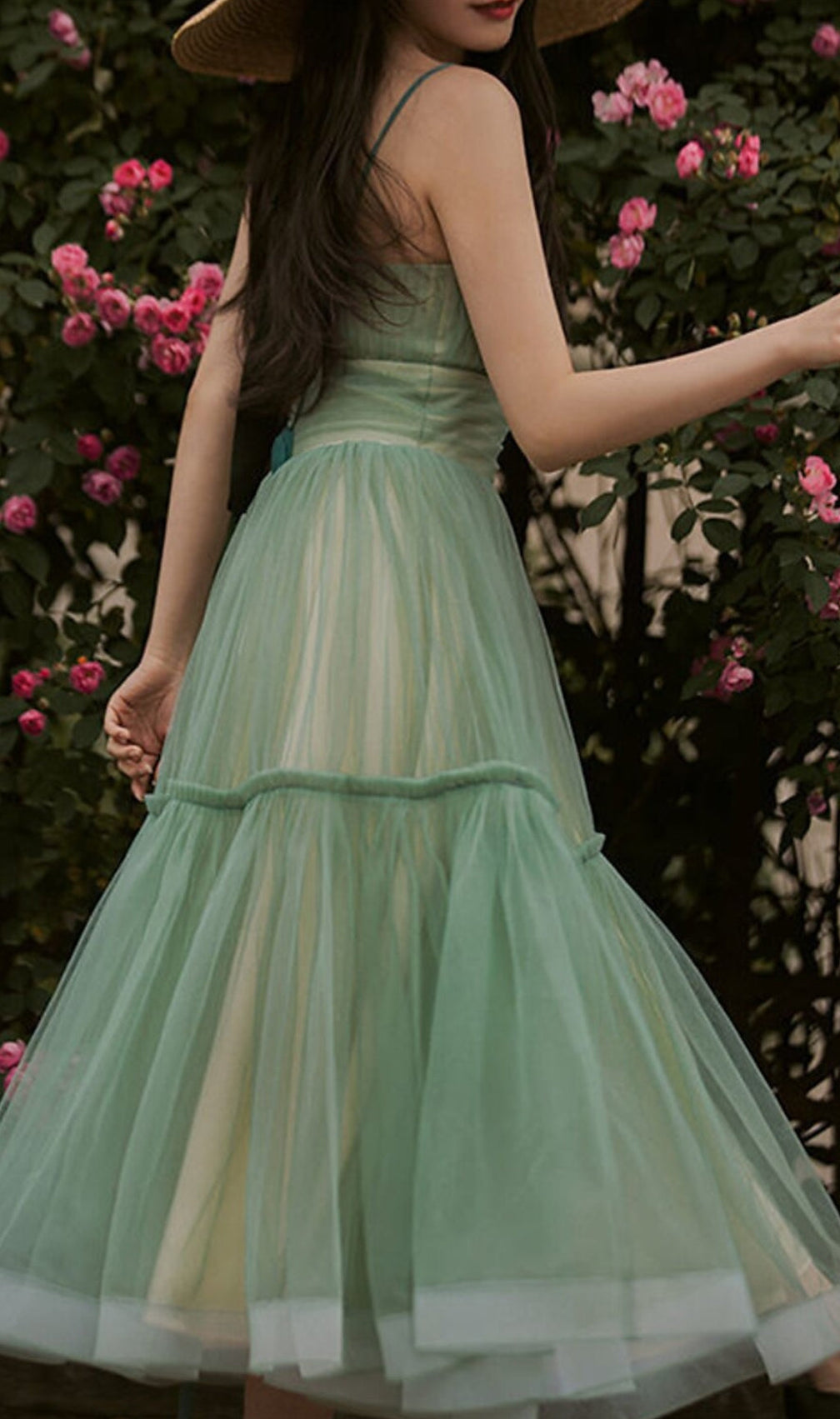 Alyosha Mesh Midi Dress