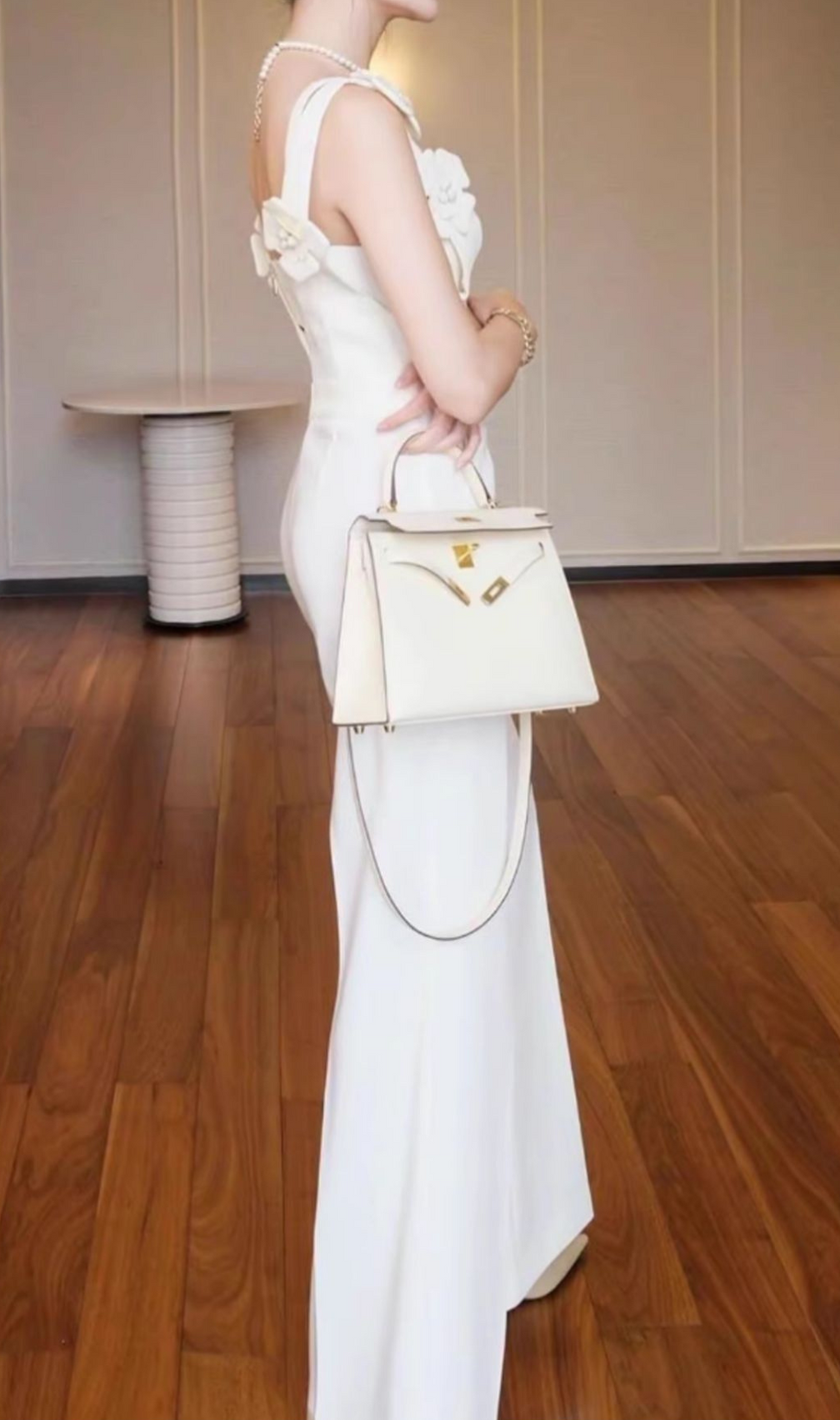 Galia 3D Flower Embellished Jumpsuit