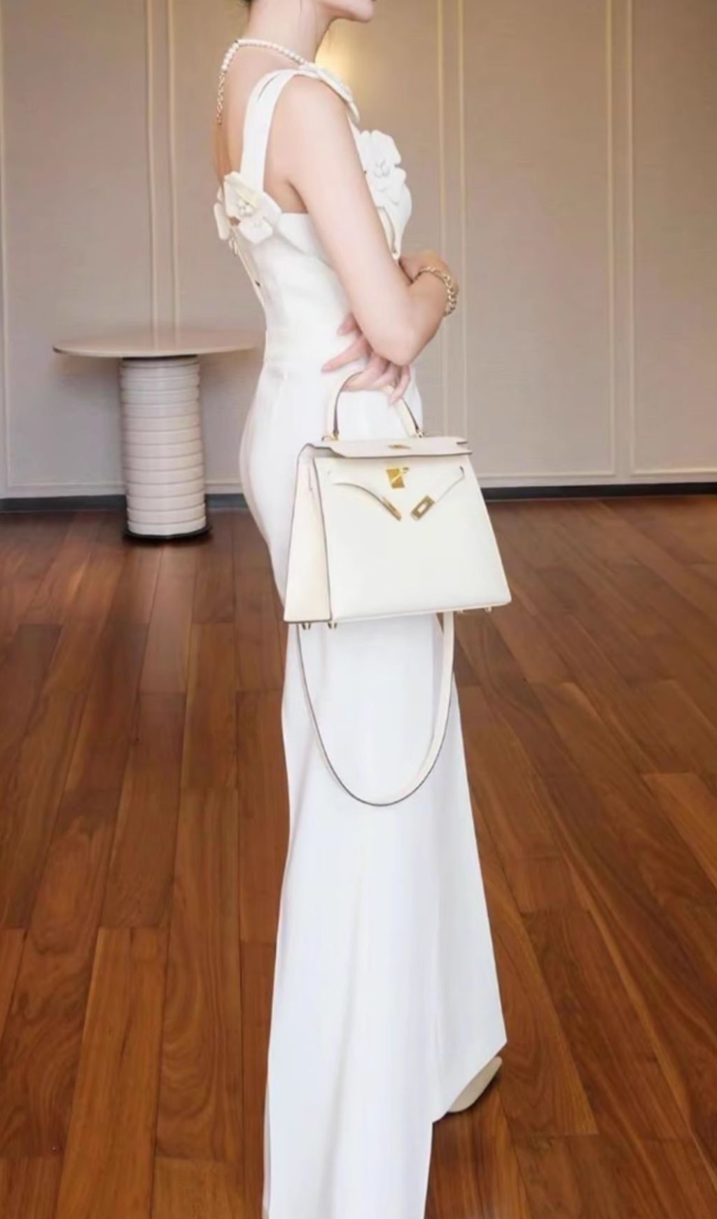 Galia 3D Flower Embellished Jumpsuit