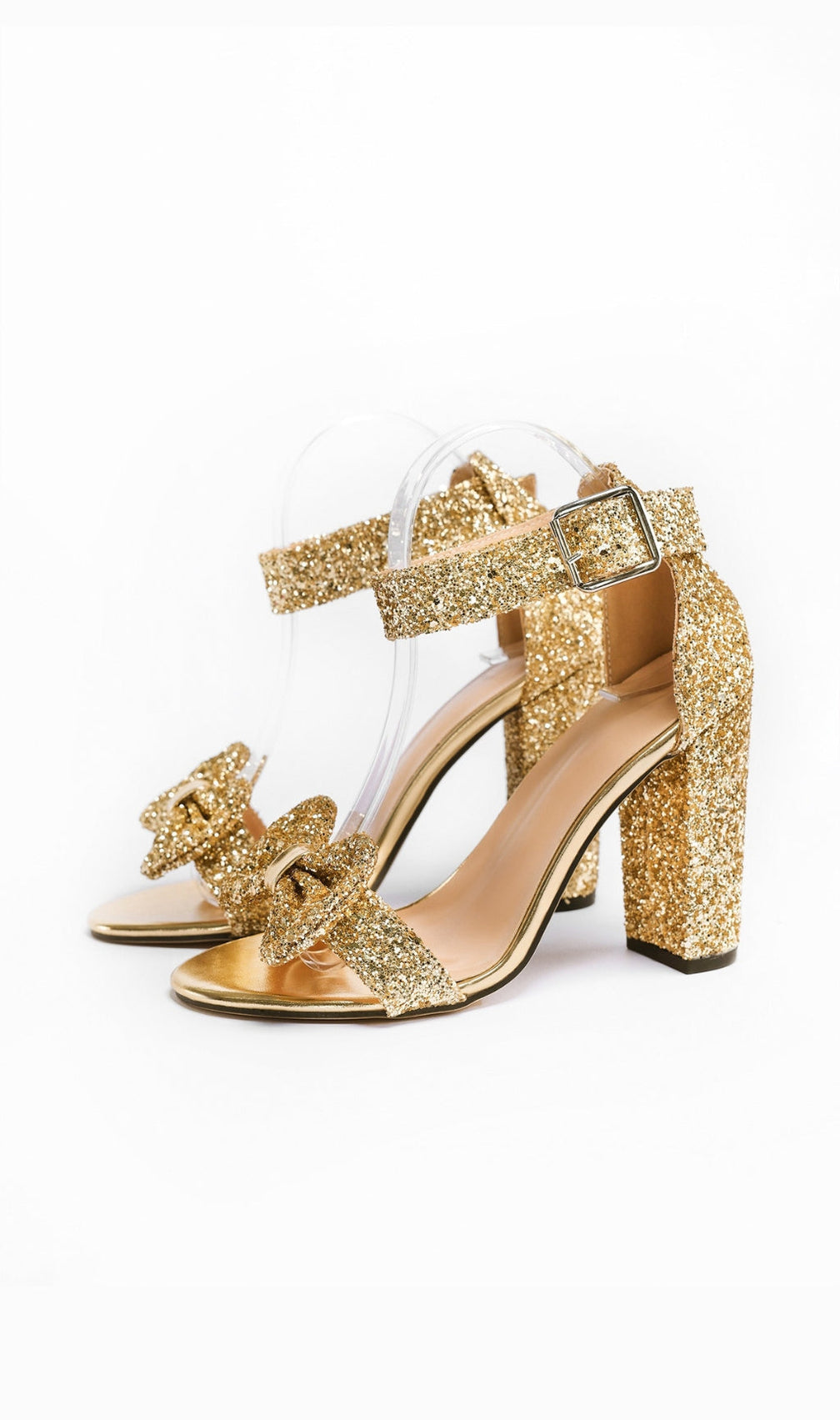 Annabelle Sparkling Bow Sandals