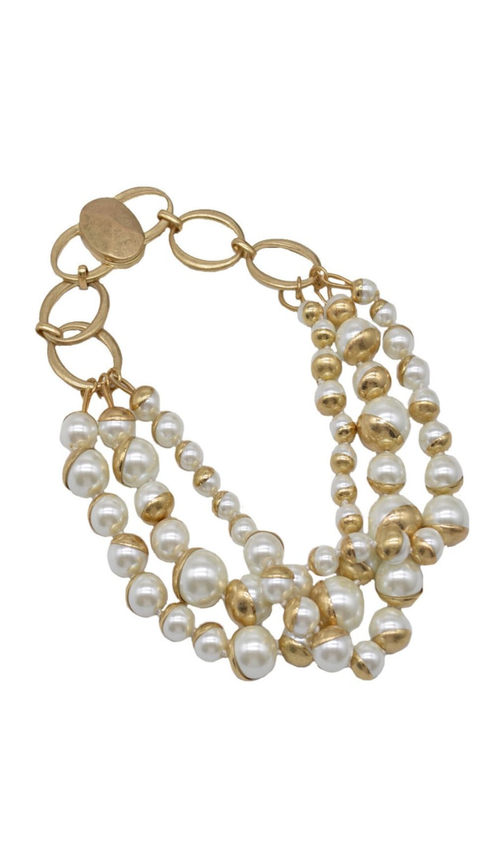 Layered Pearl Necklace