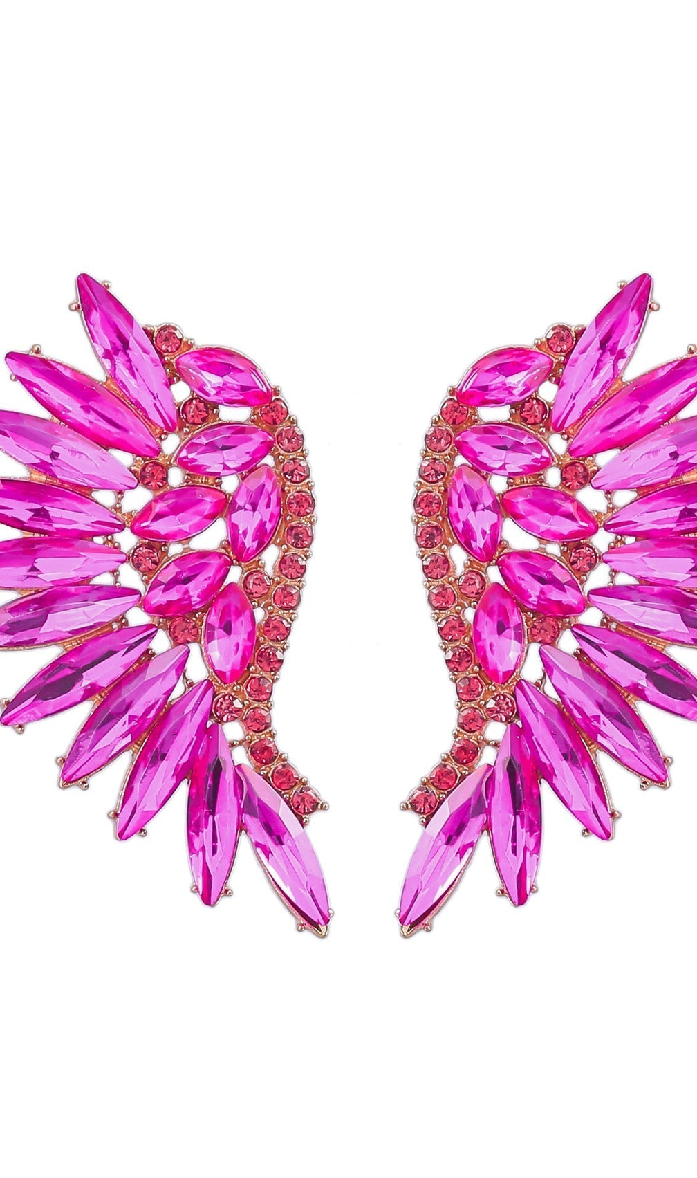 Rainbow Rhinestone Earrings