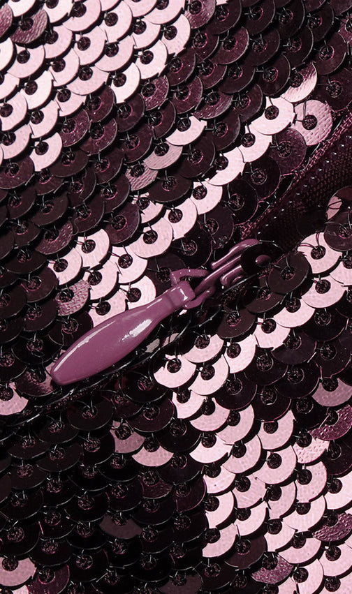 Jurek Sequin Off-Shoulder Bow Maxi Gown - Glamorous Formal Dress