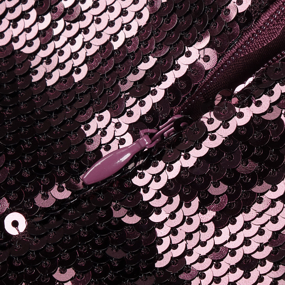 Jurek Sequin Off-Shoulder Bow Maxi Gown - Glamorous Formal Dress