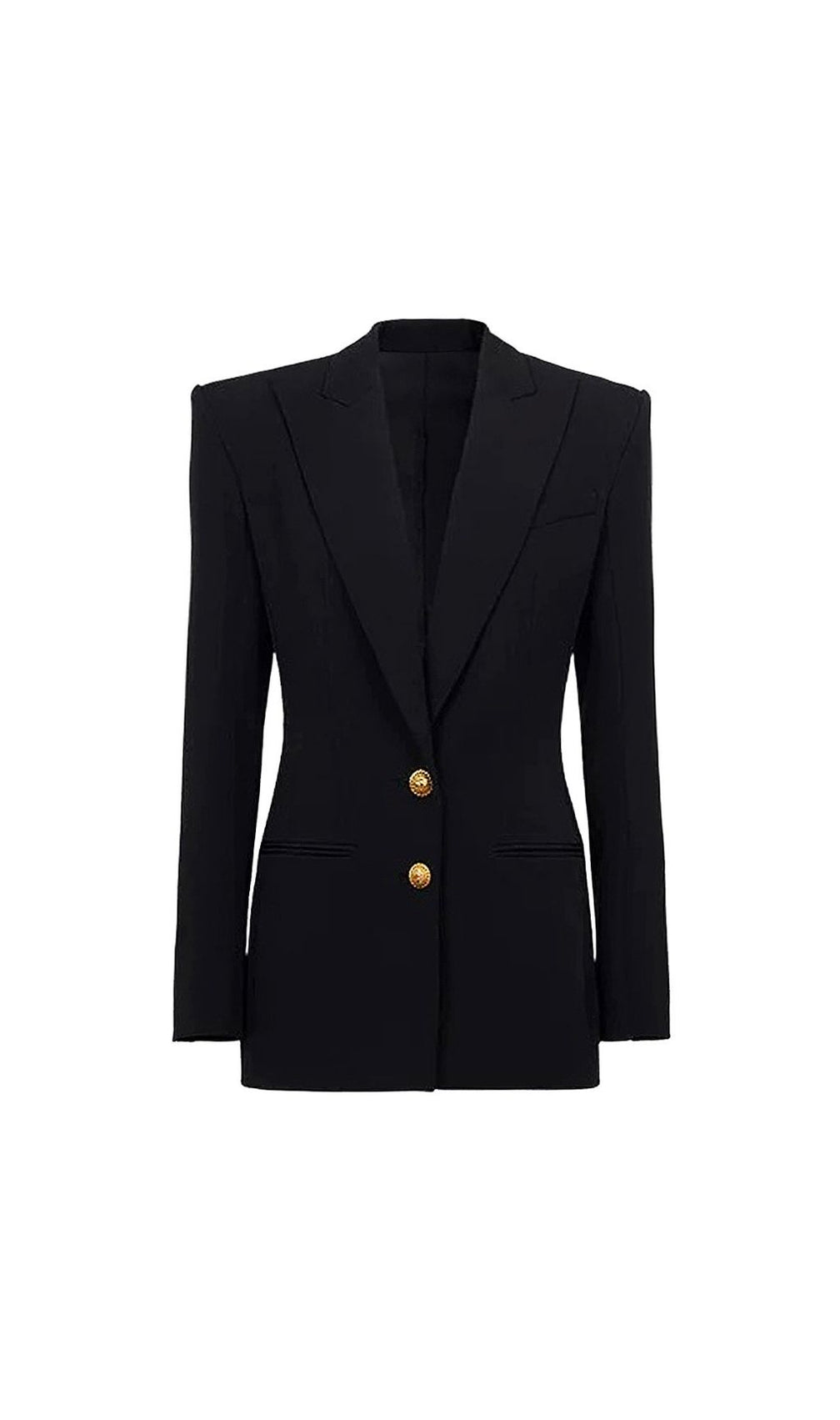 Katsuye White Structured Blazer - Women's Tailored Power Jacket