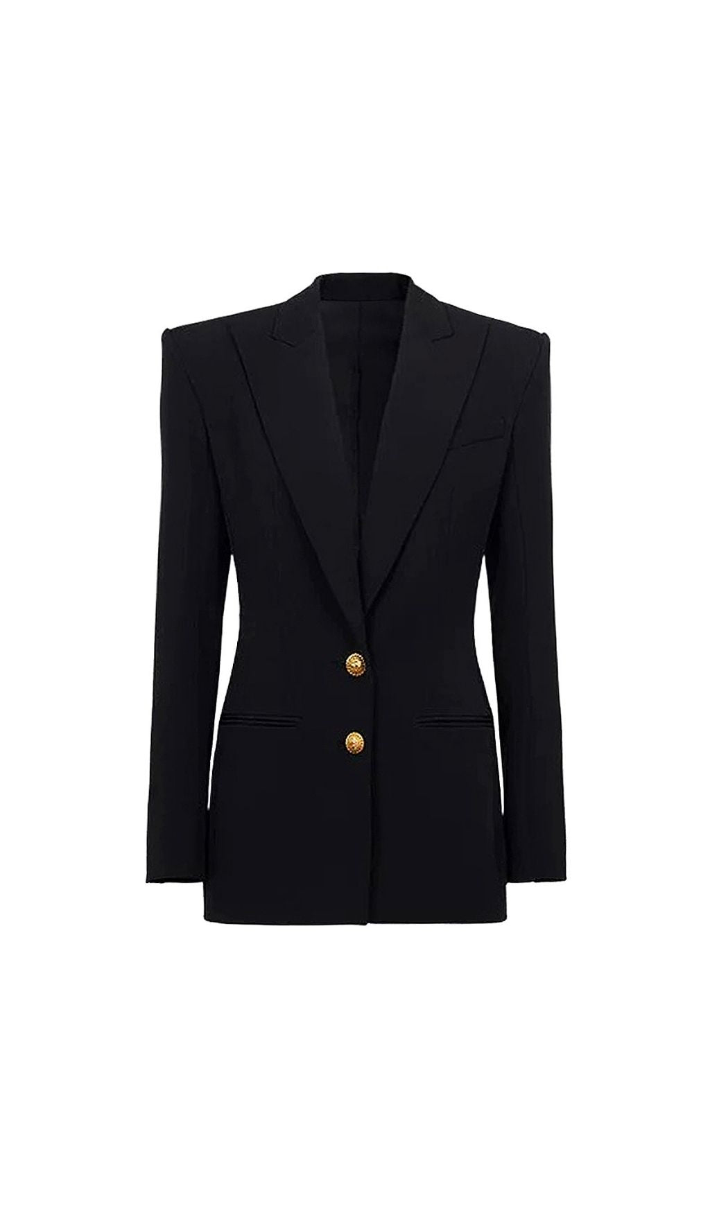 Katsuye White Structured Blazer - Women's Tailored Power Jacket