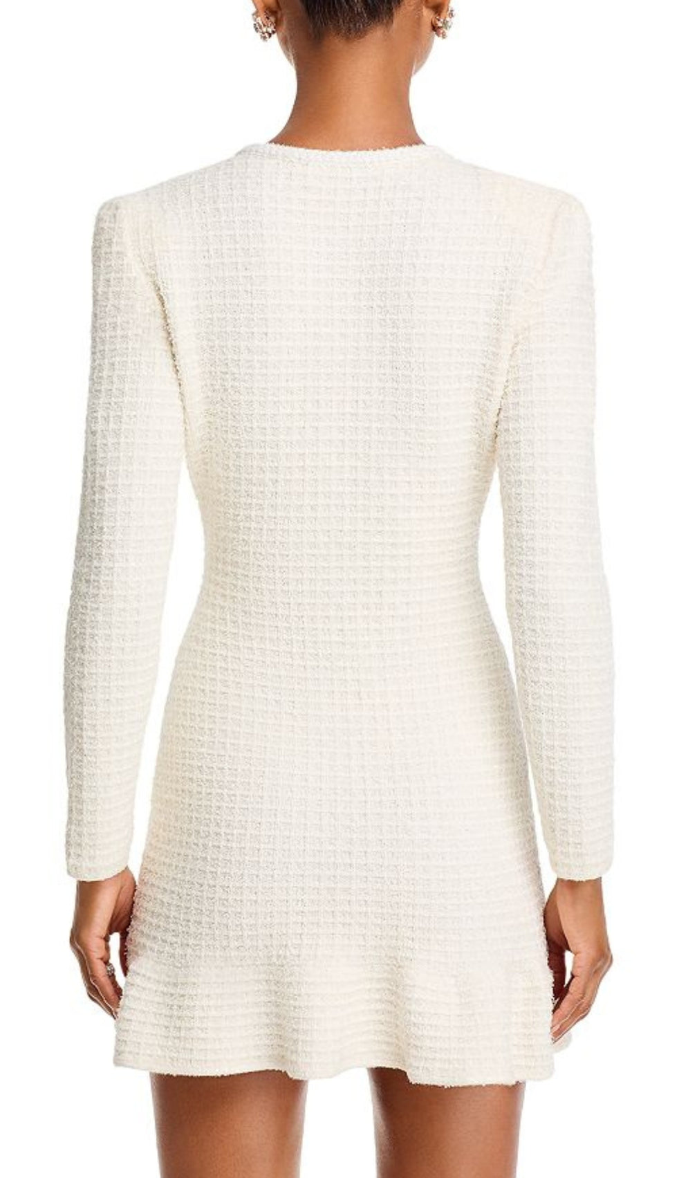 Basia Tweed Long Sleeve Mini Dress