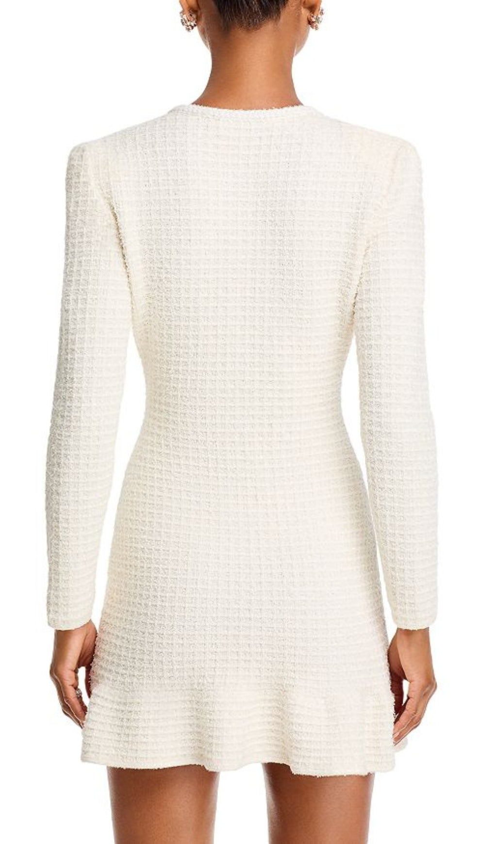 Basia Tweed Long Sleeve Mini Dress