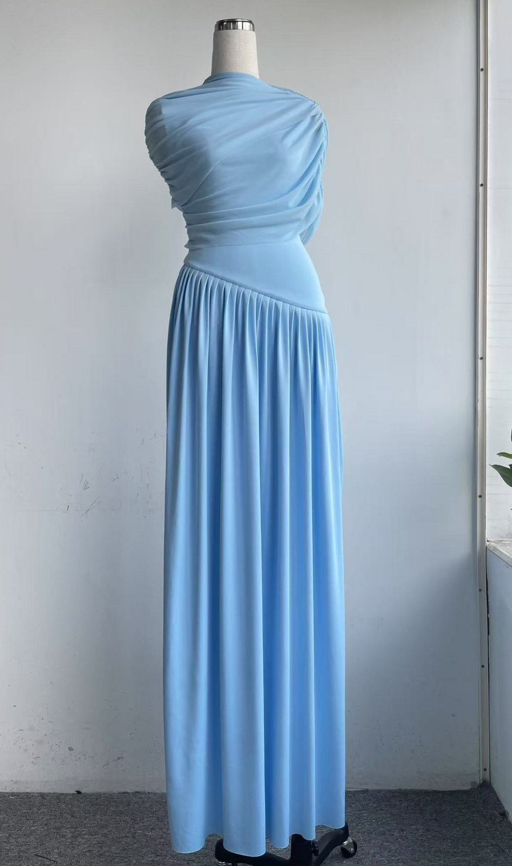 Haylie Pleated Maxi Dress