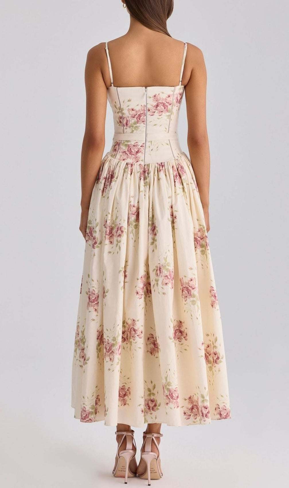 Laria Strappy Floral Maxi Dress