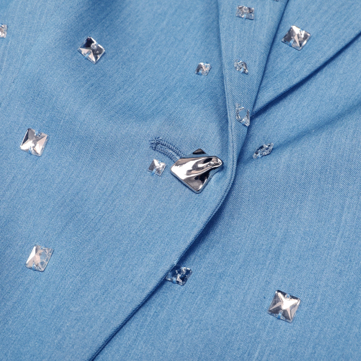 Kingsley Blue Diamante Blazer