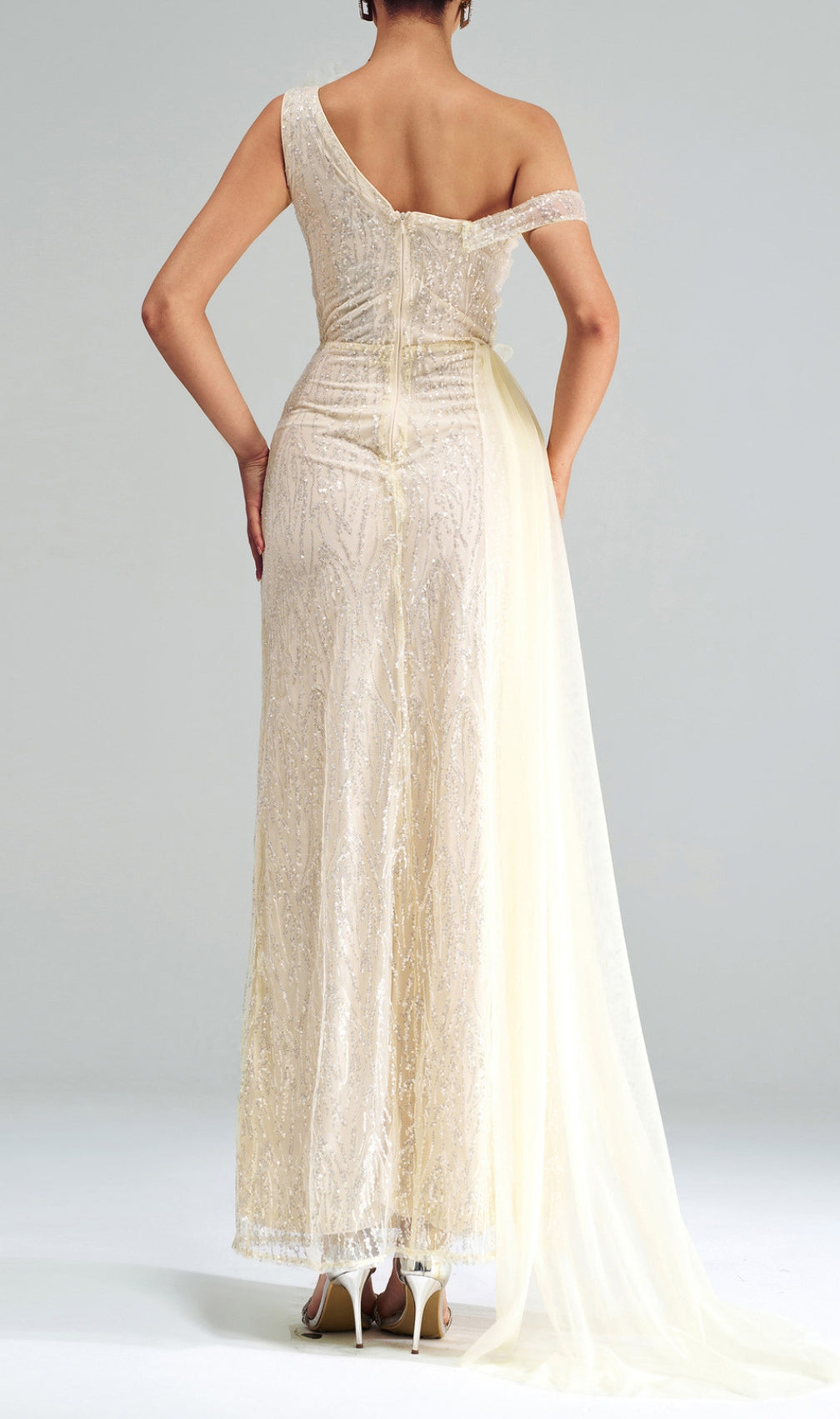 Capella Sequin Strap Maxi Dress