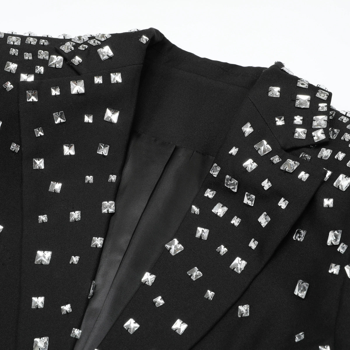 Kingsley Black Diamante Blazer
