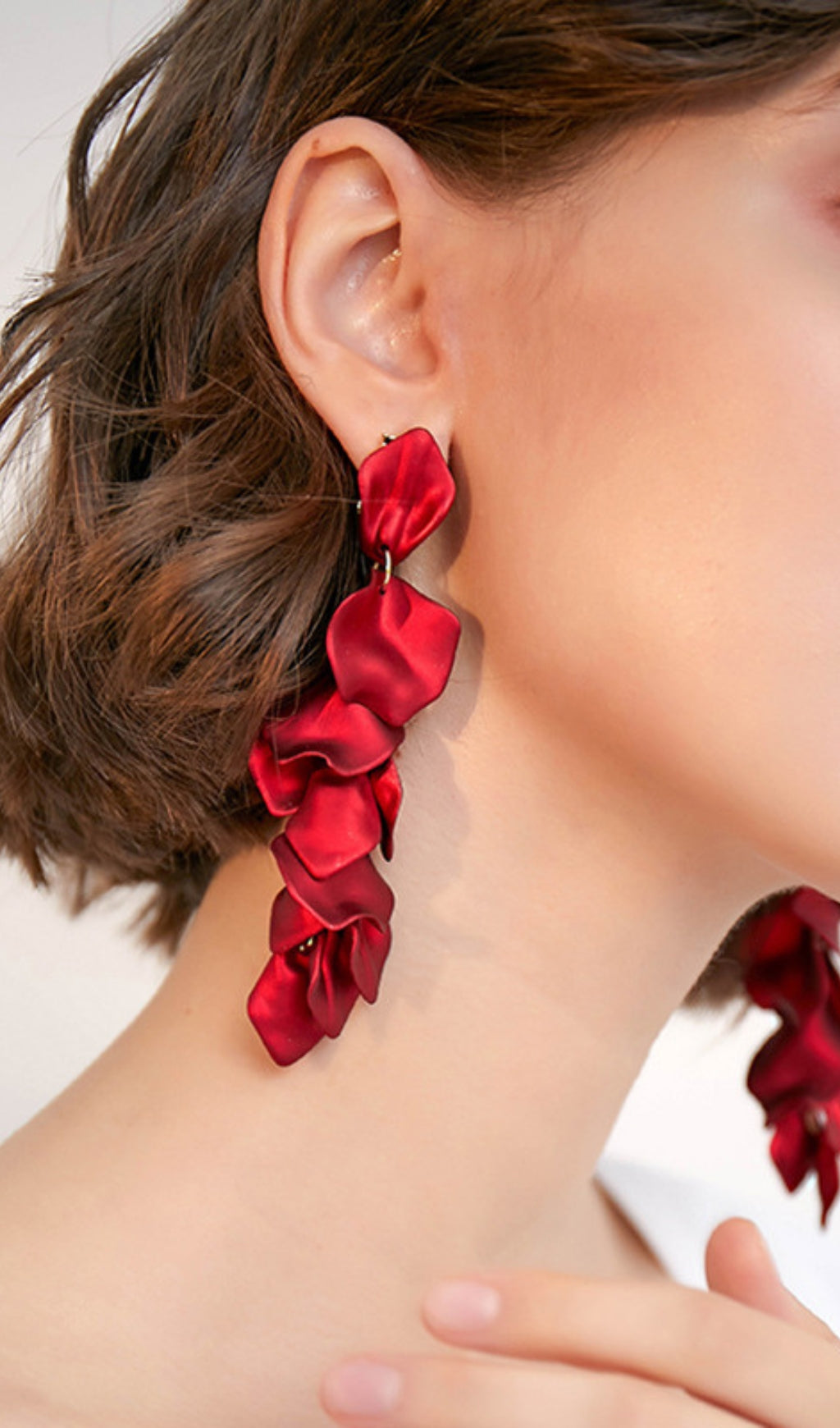 Cora Petal Fringe Earrings