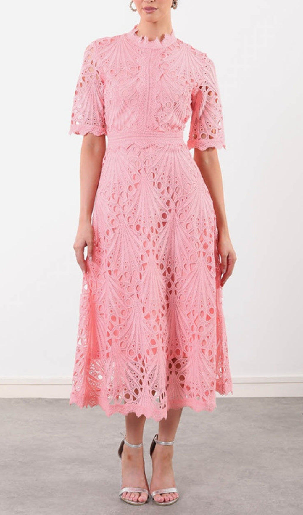 Emirhan Embroidery Midi Dress