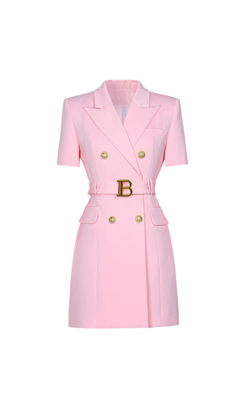 Elske Short Sleeve Blazer Dress