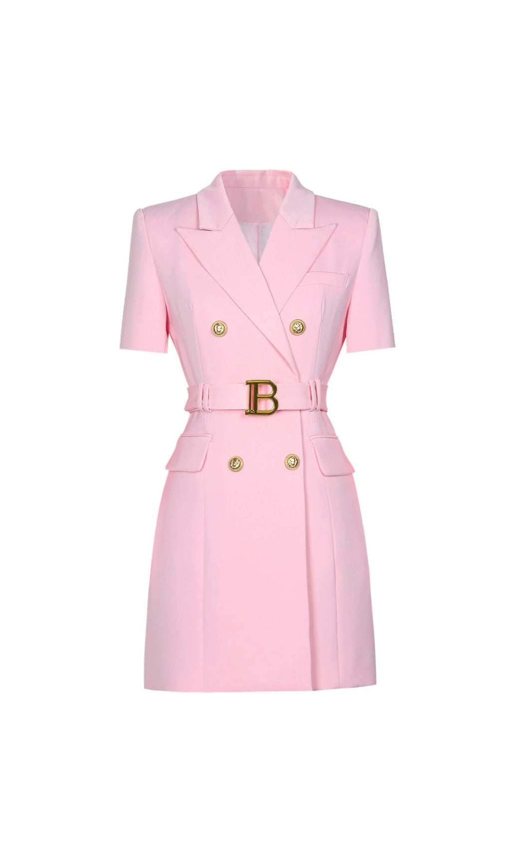 Elske Short Sleeve Blazer Dress