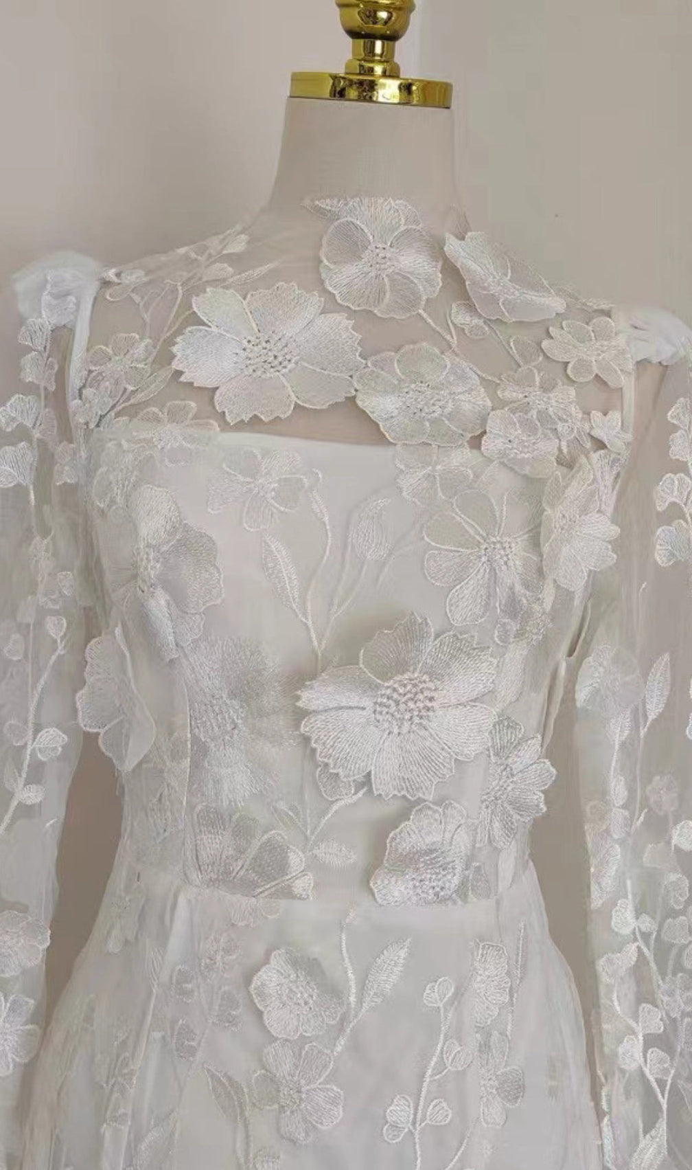 Altair Flower Mermaid Midi Dress