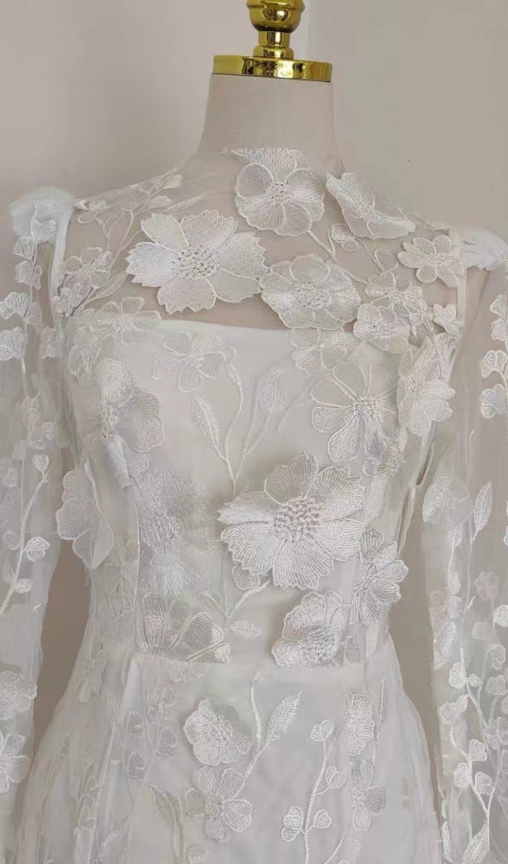 Altair Flower Mermaid Midi Dress