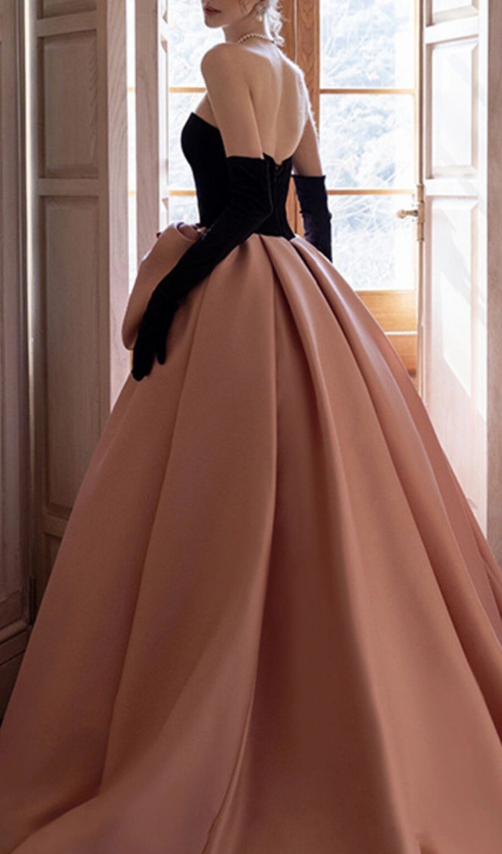 Karlee Strapless Statement Bow Maxi Gown - Elegant Evening Dress