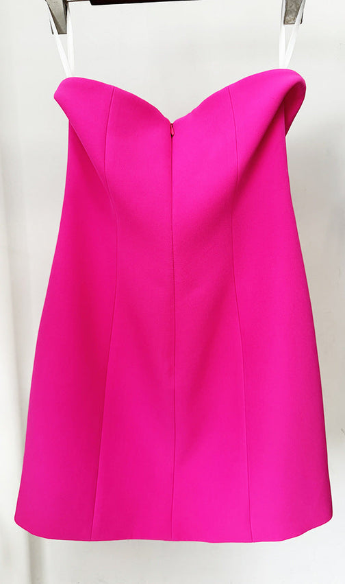 Bette Pink Bow Mini Dress & Blazer