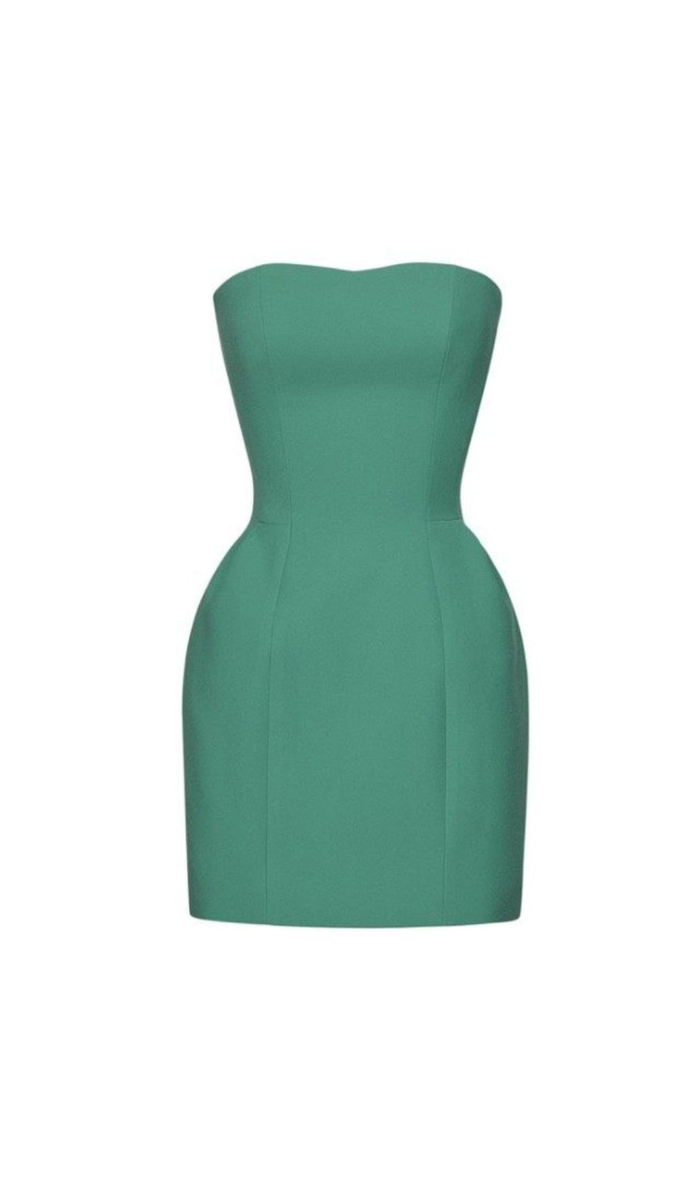 Jaylani Emerald Green Strapless Mini Dress | Chic & Versatile