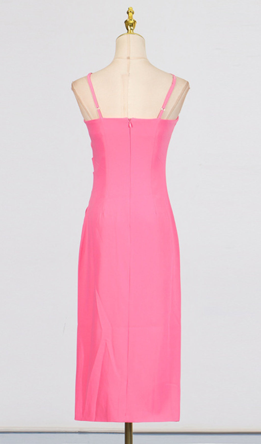 Darva Flower Halter Midi Dress