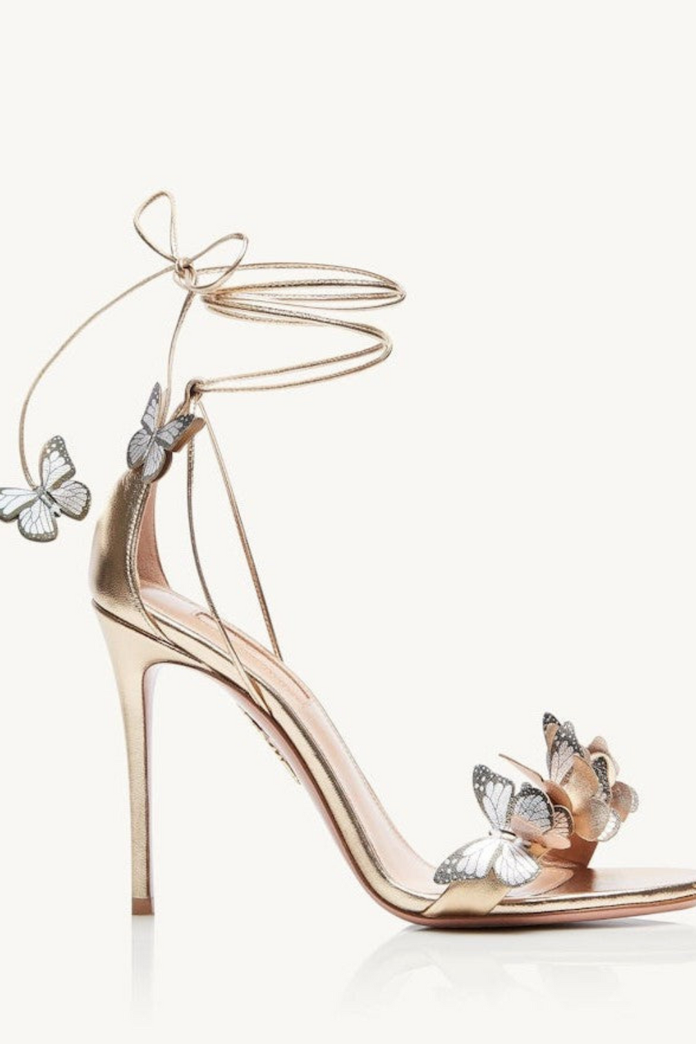 Jazma Papillon Sandals -  Champagne