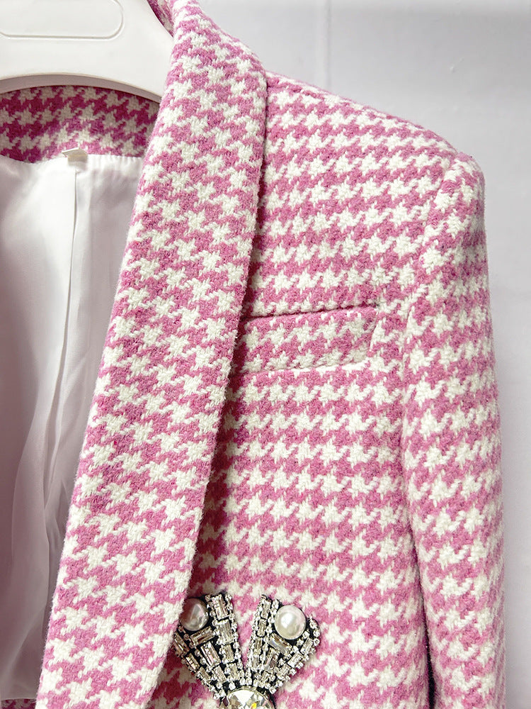 Gus Pink Diamante Bow Two-Piece Set