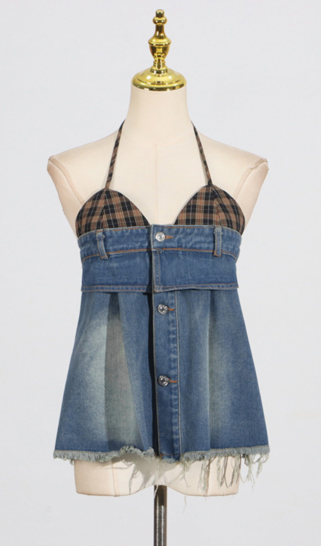 Erma Denim Top