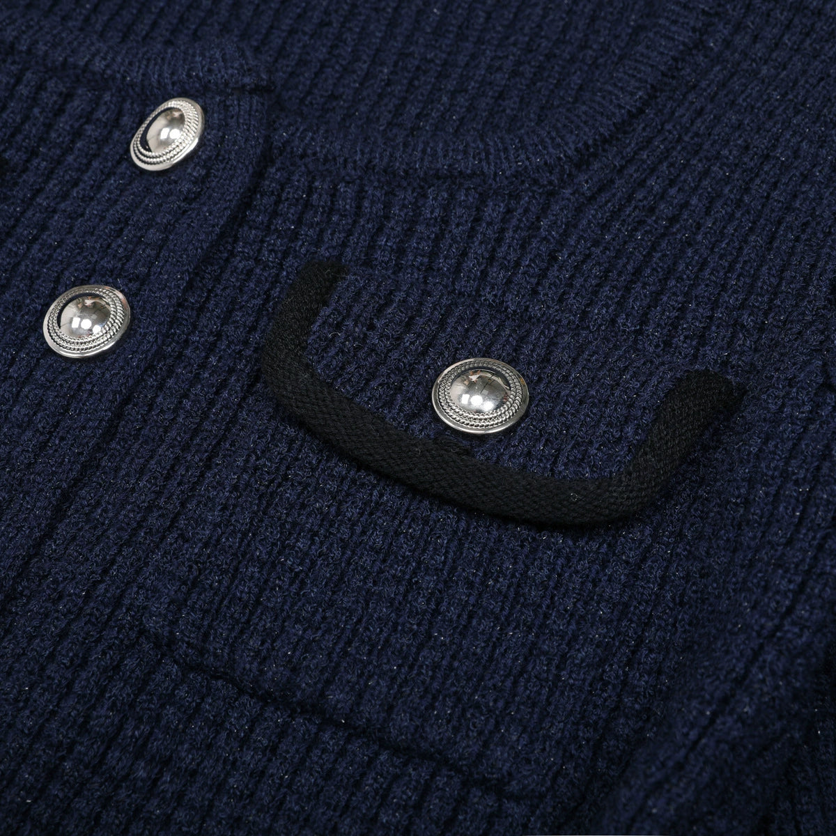 Chic Ribbed Knit Peplum Top & Midi Skirt Set - The Jakob Ensemble