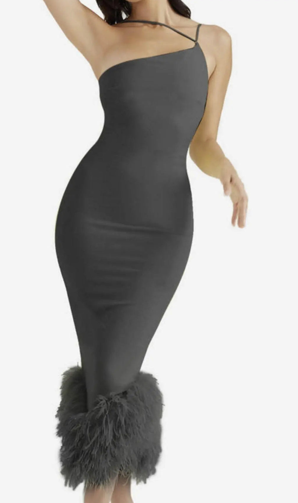 Bandage Backless Maxi Dress In Verde