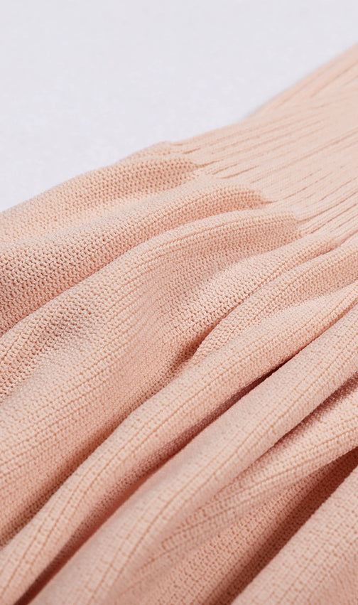 Elin Long Sleeve Knit Maxi Dress