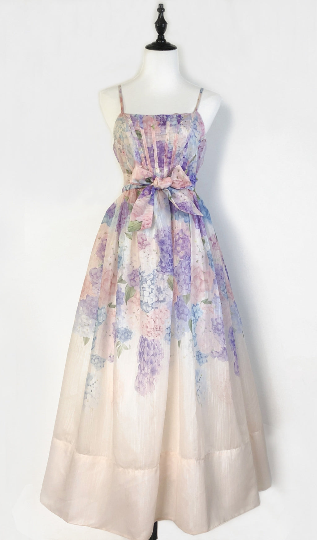 Desirie Floral Corset Midi Dress