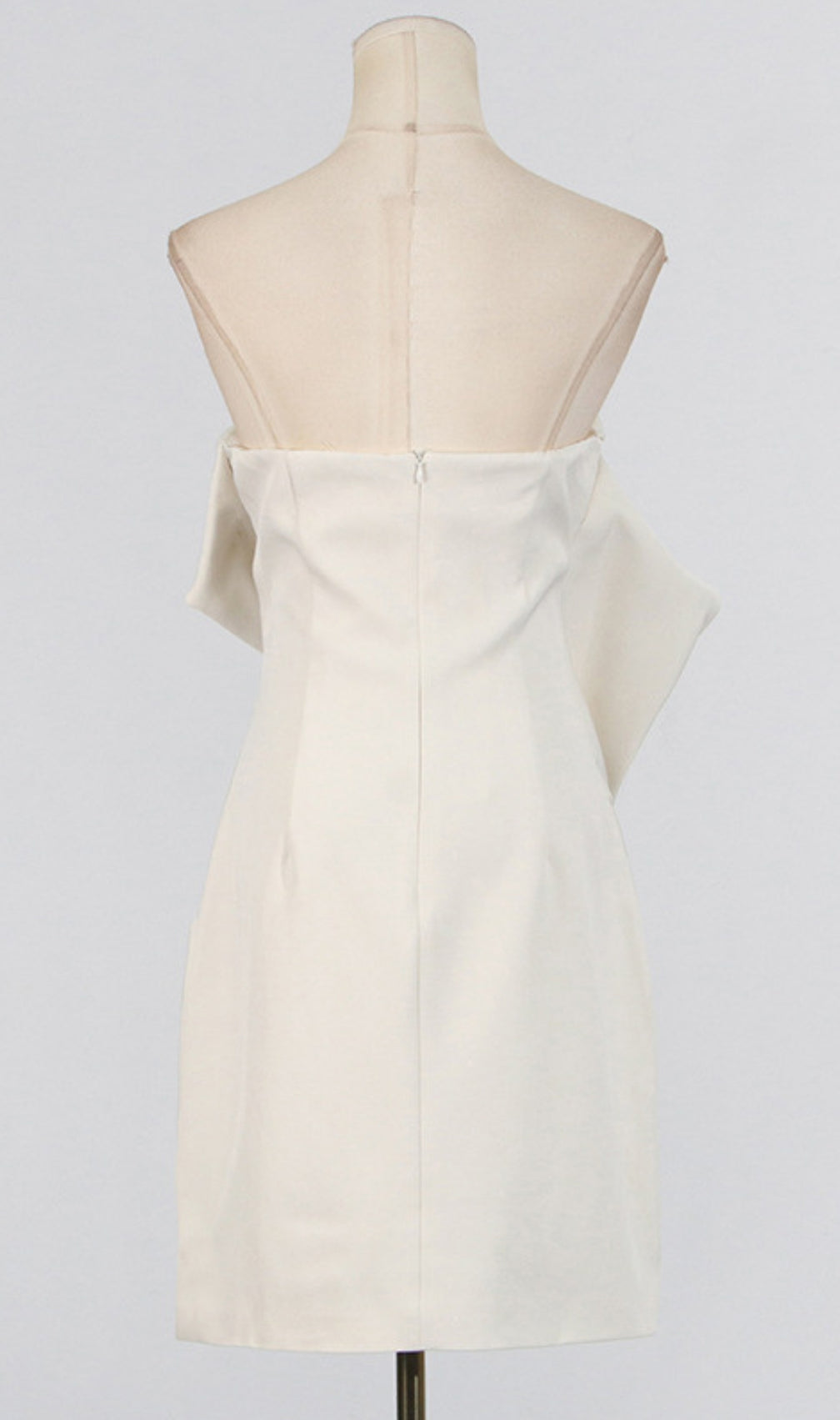 Calissa Strapless Flower Mini Dress