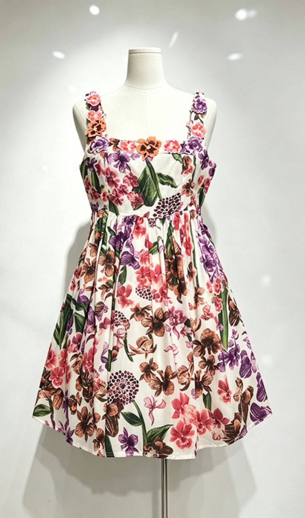 Kornelia Bohemia Floral Mini Dress