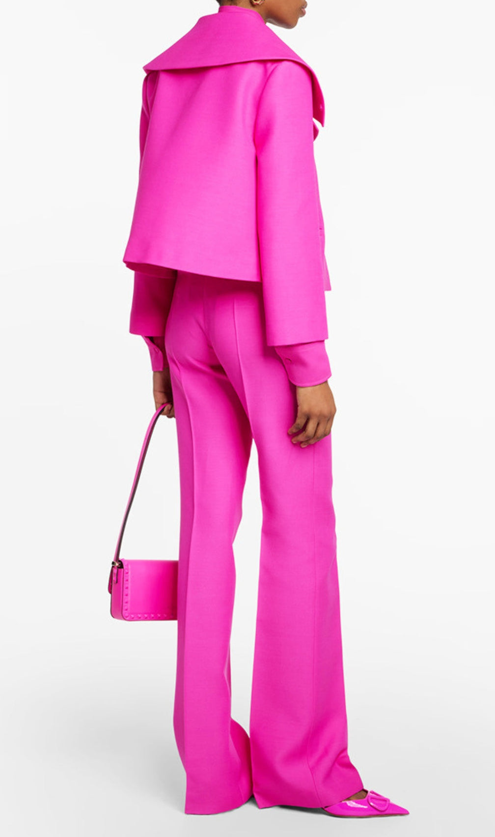 Aubrielle Pink Two-Piece Suit