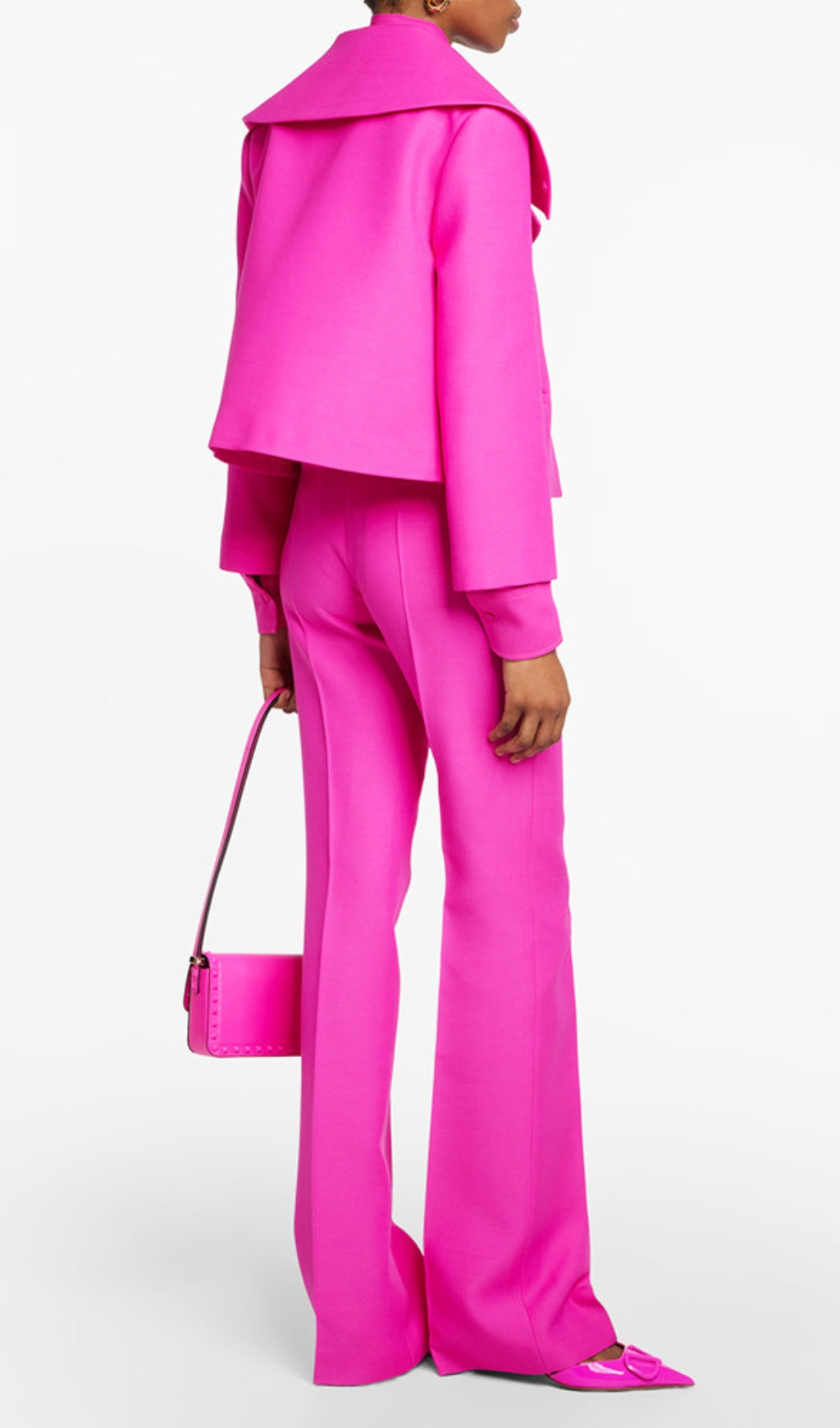 Aubrielle Pink Two-Piece Suit