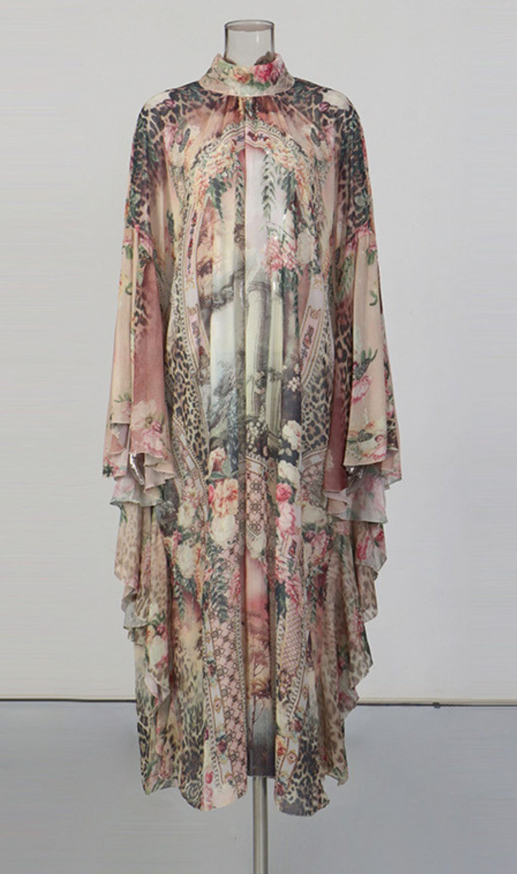Kacy Artistic Printed Maxi Dress | Bohemian Flow & Elegant Style