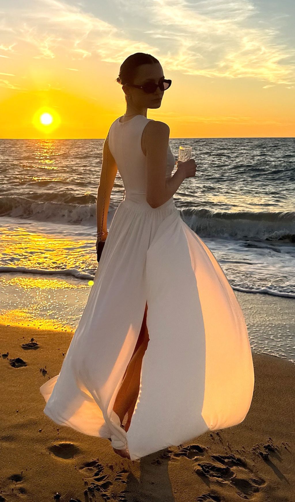 Hisako Sleeveless Ruched Maxi Dress