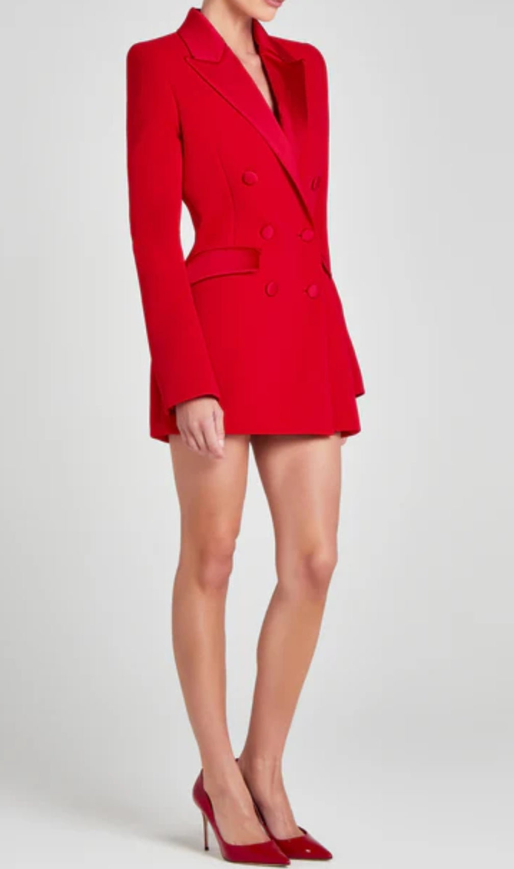 Defne Red Blazer