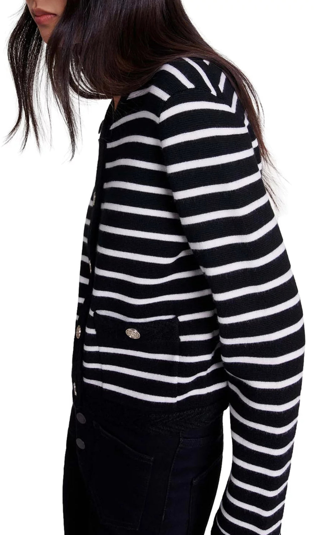 Maracasse Striped Cardigan