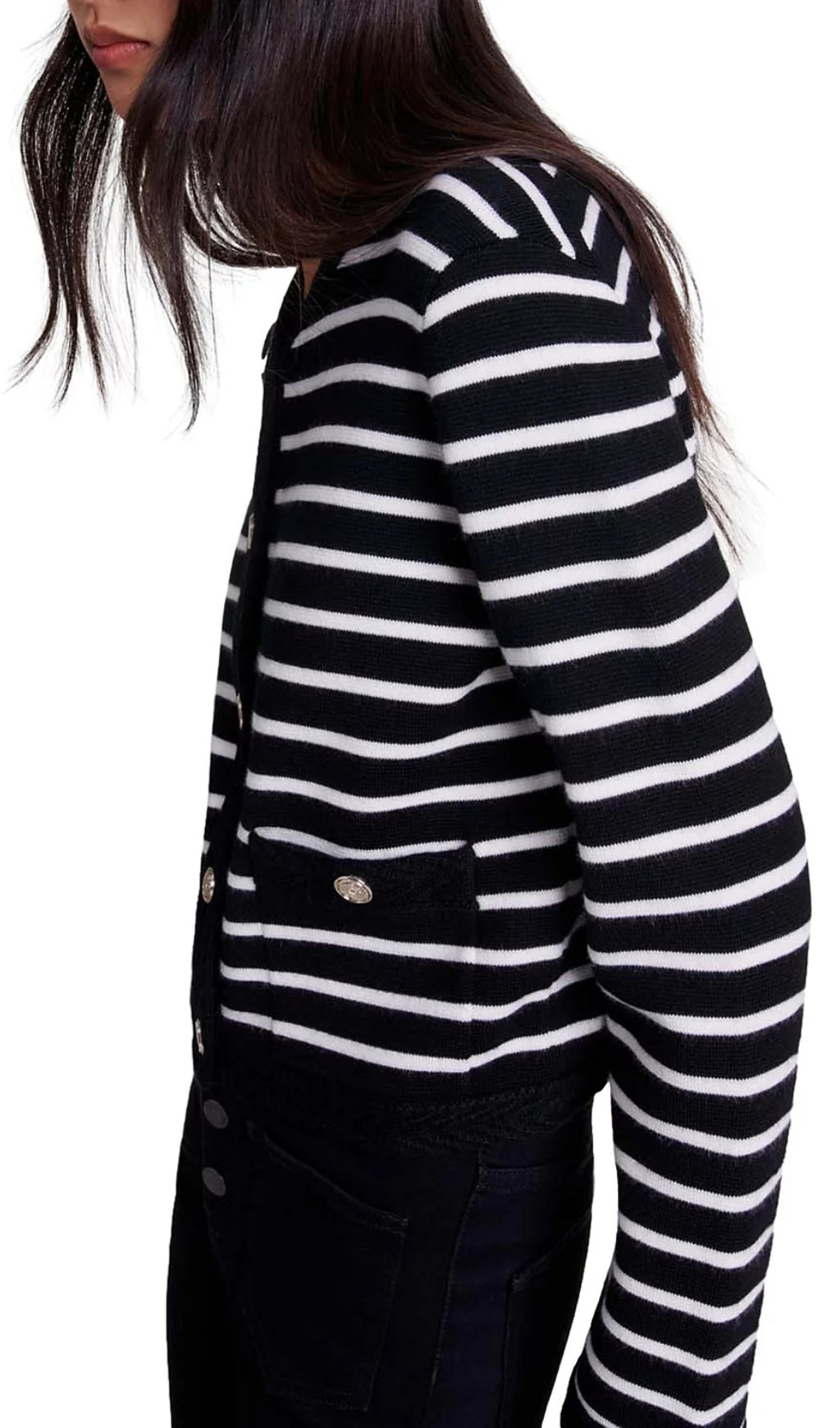 Maracasse Striped Cardigan