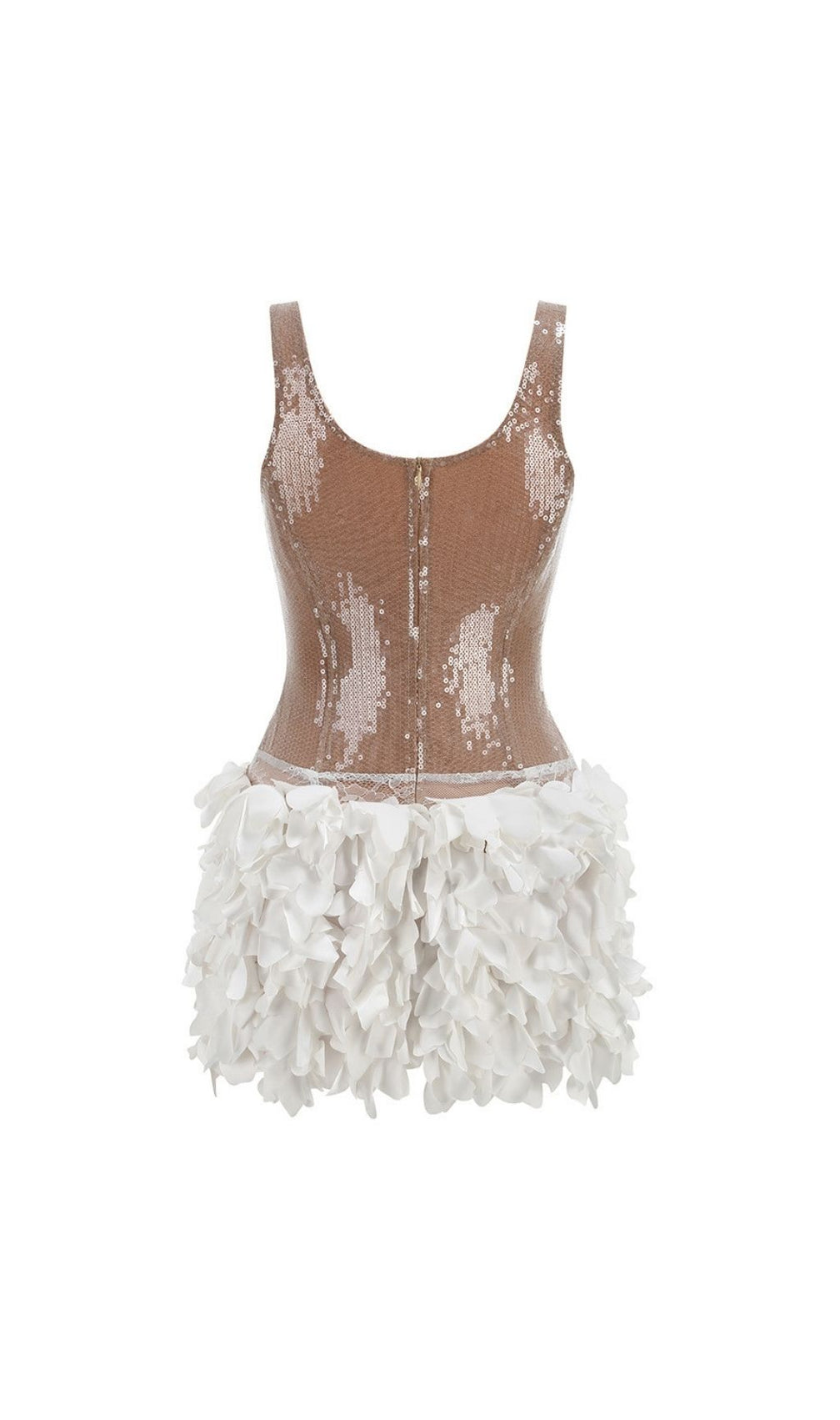 Kendy Dazzling Sequin Petal Mini Dress | Glamorous Party & Cocktail Wear
