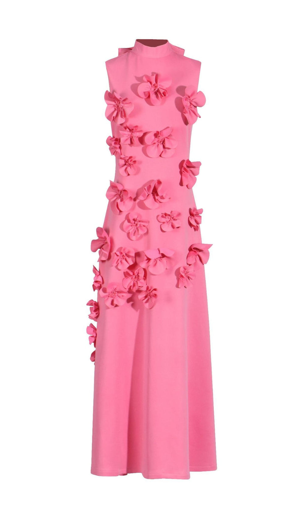 Annona Flower Embellished Maxi Dress