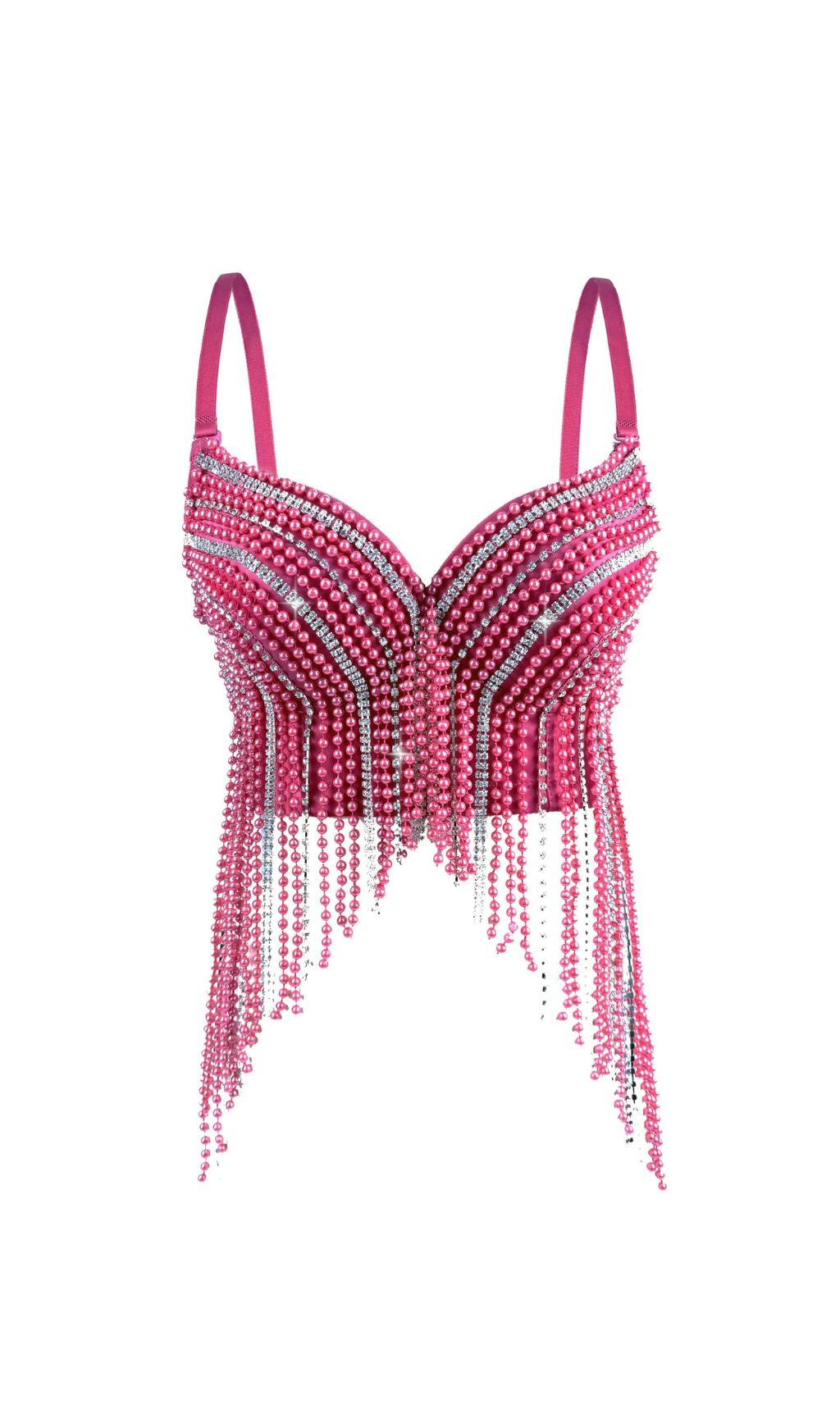 Gencho Diamante Beaded Top