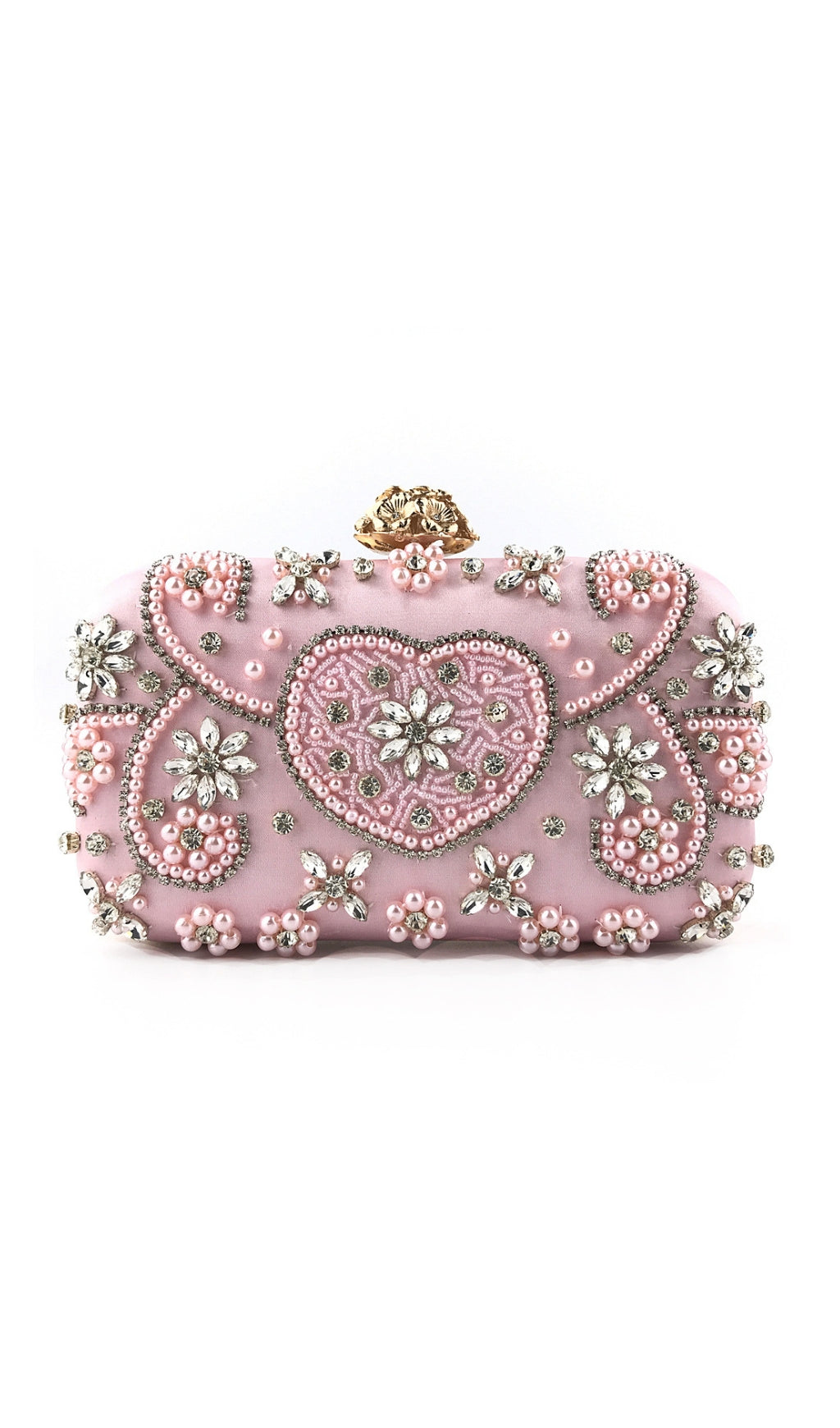 Anaya Beaded Diamonds Clutch