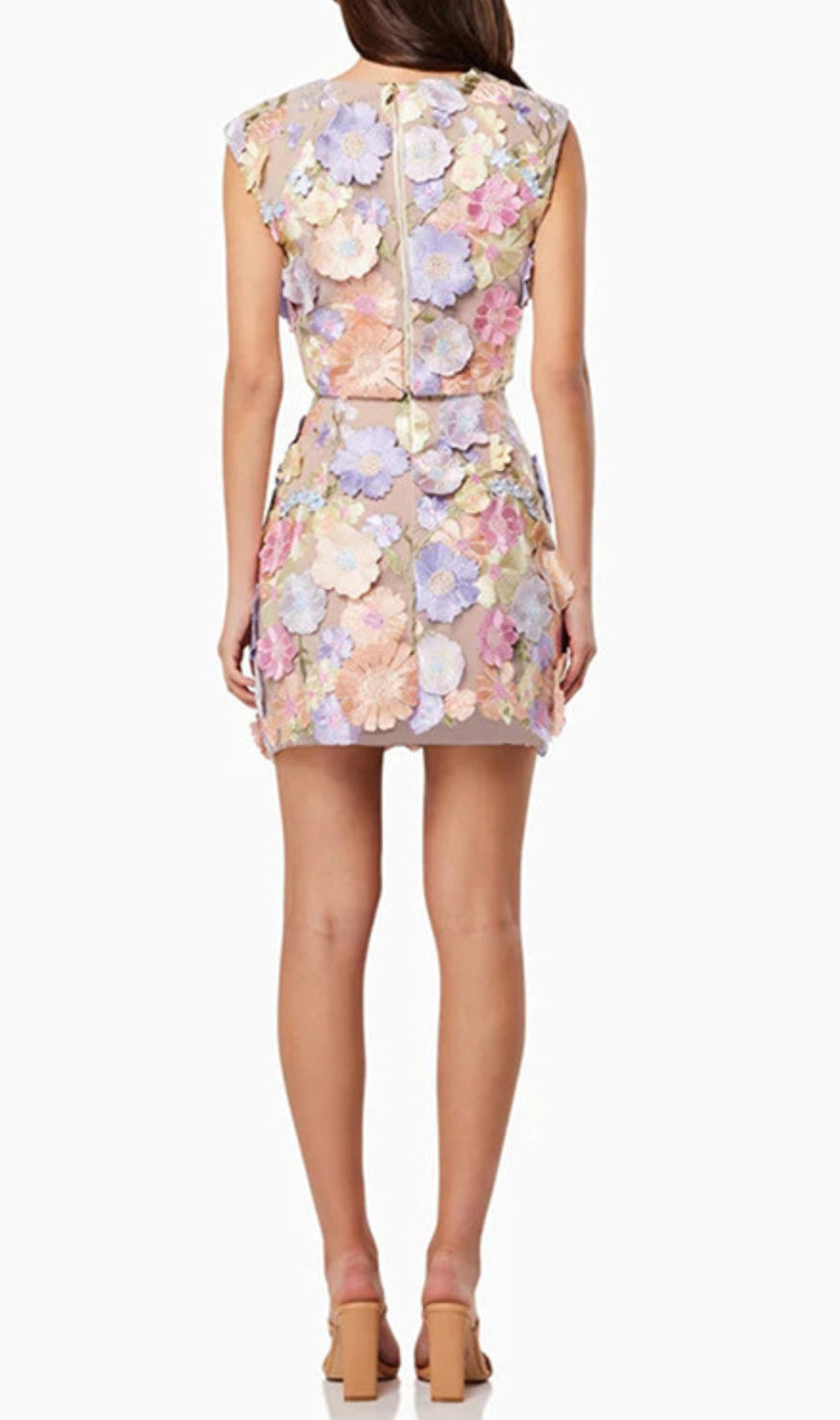 Aaden 3D Flower Embellished Skirt Set