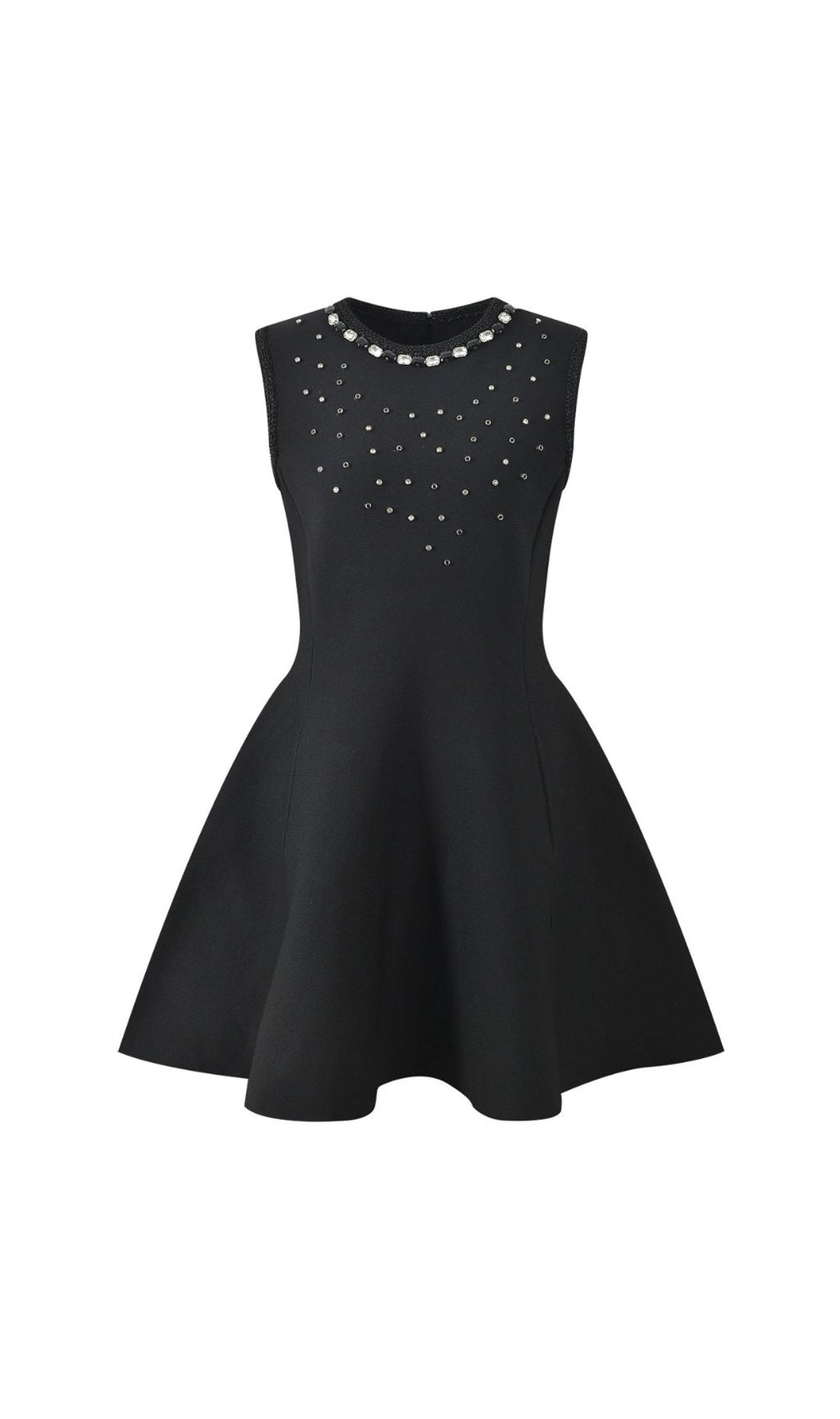 Ruxel Embellished Skater Dress: Sparkle, Pockets & Chic Style