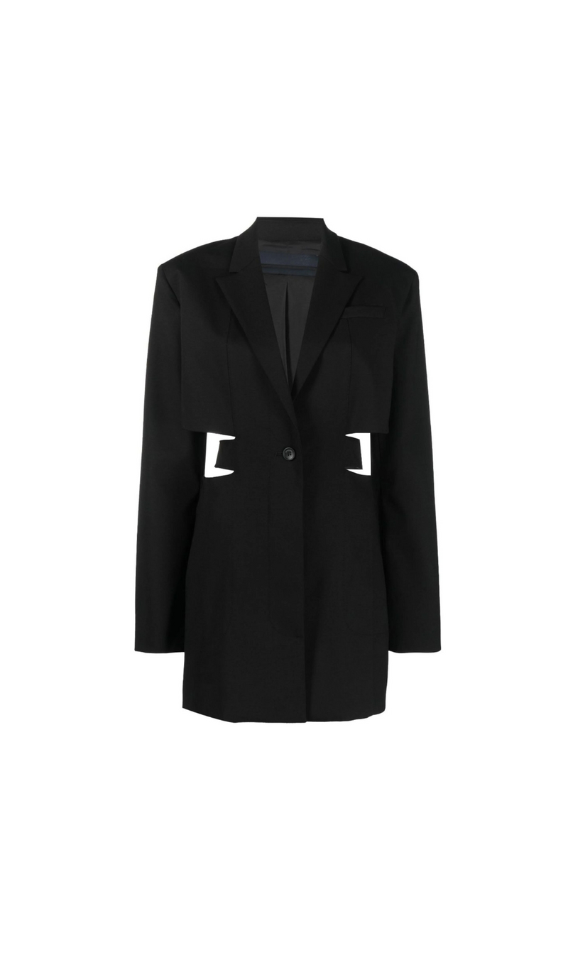 BARI CUT-OUT BLAZER DRESS